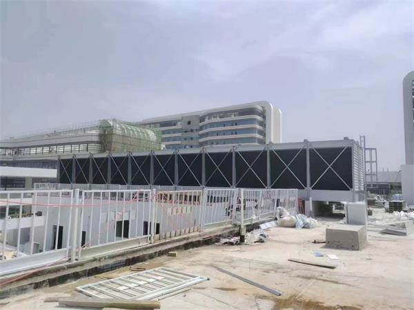 方型玻璃鋼冷卻塔塔體部位為什么會(huì)產(chǎn)生翠綠色藻類植物,工業(yè)型玻璃鋼冷卻塔